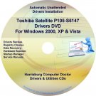 Toshiba Satellite P105-S6147 Drivers Recovery CD/DVD