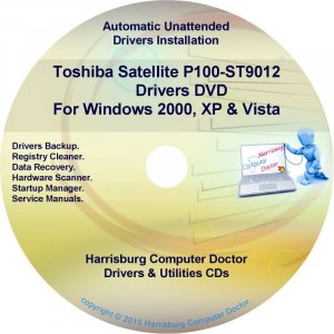 Toshiba P100-ST9012 Satellite Drivers Recovery CD/DVD
