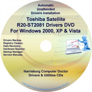 Toshiba Satellite R20-ST2081 Drivers CD/DVD