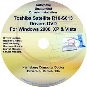 Toshiba Satellite R10-S613 Drivers Recovery CD/DVD