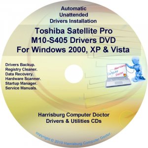 Toshiba Satellite Pro M10-S405 Drivers CD/DVD