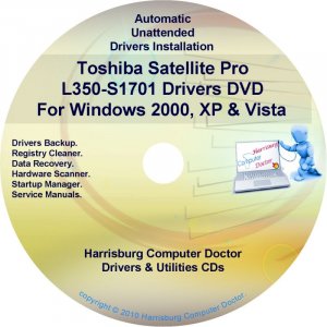 Toshiba Satellite Pro L350-S1701 Drivers CD/DVD