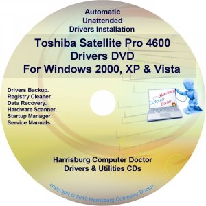 Toshiba Satellite Pro 4600 Drivers Recovery CD/DVD