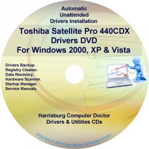 Toshiba Satellite Pro 440CDX Drivers Recovery CD/DVD