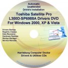 Toshiba Satellite Pro L300D-SP6988A Drivers CD/DVD