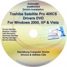 Toshiba Satellite Pro 405CS Drivers Recovery CD/DVD