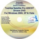 Toshiba Satellite Pro 420CDT Drivers Recovery CD/DVD