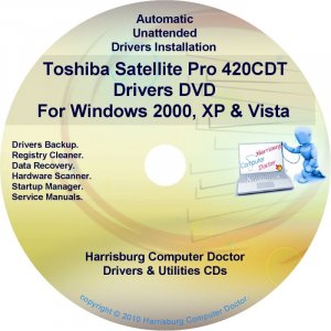 Toshiba Satellite Pro 420CDT Drivers Recovery CD/DVD