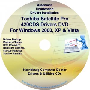 Toshiba Satellite Pro 420CDS Drivers Recovery CD/DVD