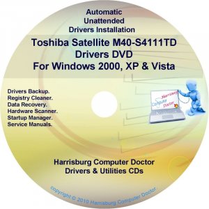 Toshiba Satellite M40-S4111TD Drivers CD/DVD