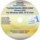 Toshiba Satellite M505-S4940 Drivers Recovery CD/DVD