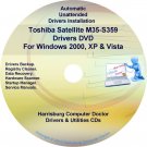 Toshiba Satellite M35-S359 Drivers Recovery CD/DVD