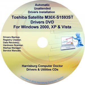 Toshiba Satellite M30X-S1593ST Drivers CD/DVD