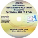 Toshiba Satellite M305-S49201 Drivers Recovery CD/DVD
