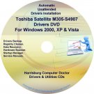 Toshiba Satellite M305-S4907 Drivers Recovery CD/DVD