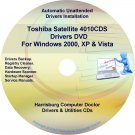 Toshiba Satellite 4010CDS Drivers Recovery CD/DVD