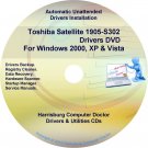 Toshiba Satellite 1905-S302  Drivers Recovery CD/DVD