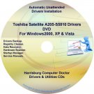 Toshiba Satellite A205-S5810 Drivers Recovery CD/DVD