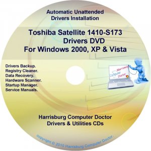Toshiba Satellite 1410-S173  Drivers Recovery Restore
