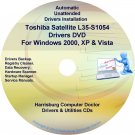 Toshiba Satellite L35-S1054 Drivers Recovery CD/DVD