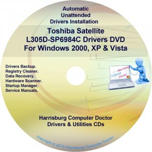 Toshiba Satellite L305D-SP6984C Drivers CD/DVD