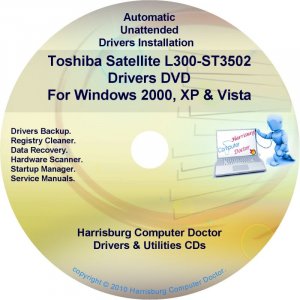 Toshiba Satellite L300-ST3502 Drivers Recovery CD/DVD
