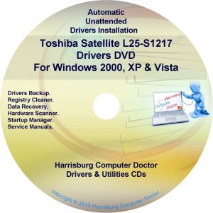 Toshiba Satellite L25-S1217 Drivers Recovery CD/DVD