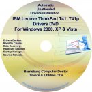 IBM Lenovo ThinkPad T41/T41p Drivers Disc CD/DVD