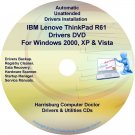IBM Lenovo ThinkPad R61 Drivers Restore Disc CD/DVD
