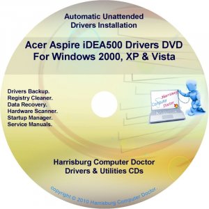 Acer Aspire iDEA500 Drivers Restore Recovery CD/DVD