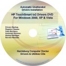 HP TouchSmart tx2 Driver Recovery Disc CD/DVD