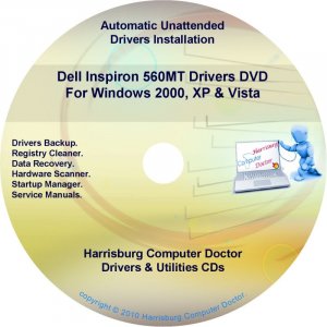 Dell Inspiron 560MT Drivers Restore  Disc Disk CD/DVD
