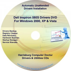 Dell Inspiron 580S Drivers Restore  Disc Disk CD/DVD