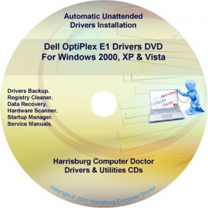 Dell OptiPlex E1 Drivers Restore  Disc Disk CD/DVD