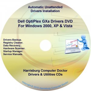 Dell OptiPlex Gxa Drivers Restore  Disc Disk CD/DVD