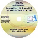 Compaq Evo n110 Drivers Restore HP Disc Disk CD/DVD