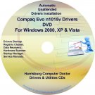 Compaq Evo n1015v Drivers Restore HP Disc Disk CD/DVD