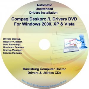 Compaq Deskpro /L Drivers Restore HP Disc Disk CD/DVD