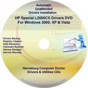 HP Special L2005CX Driver Recovery Disc CD/DVD