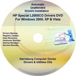 HP Special L2005CO Driver Recovery Disc CD/DVD