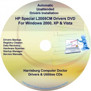 HP Special L2005CM Driver Recovery Disc CD/DVD