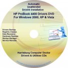HP ProBook 4400 Driver Recovery Restore Disc CD/DVD