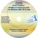 HP Mini 311 PC Driver Recovery Restore Disc CD/DVD