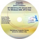 HP HDX 911cn PC Driver Recovery Restore Disc CD/DVD