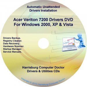 Acer Veriton 7200 Drivers Restore Recovery CD/DVD