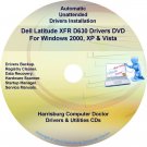 DELL Latitude XFR D630 Driver Recovery Disc CD/DVD