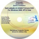 DELL Latitude LX 4100D/T Driver Recovery Disc CD/DVD