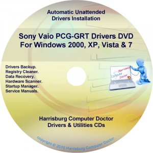 Sony Vaio PCG-GRT Drivers Restore Recovery CD/DVD
