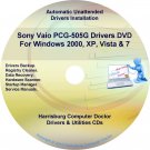Sony Vaio PCG-505G Drivers Restore Recovery CD/DVD