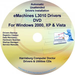 eMachines L3010 Drivers Restore Recovery CD/DVD